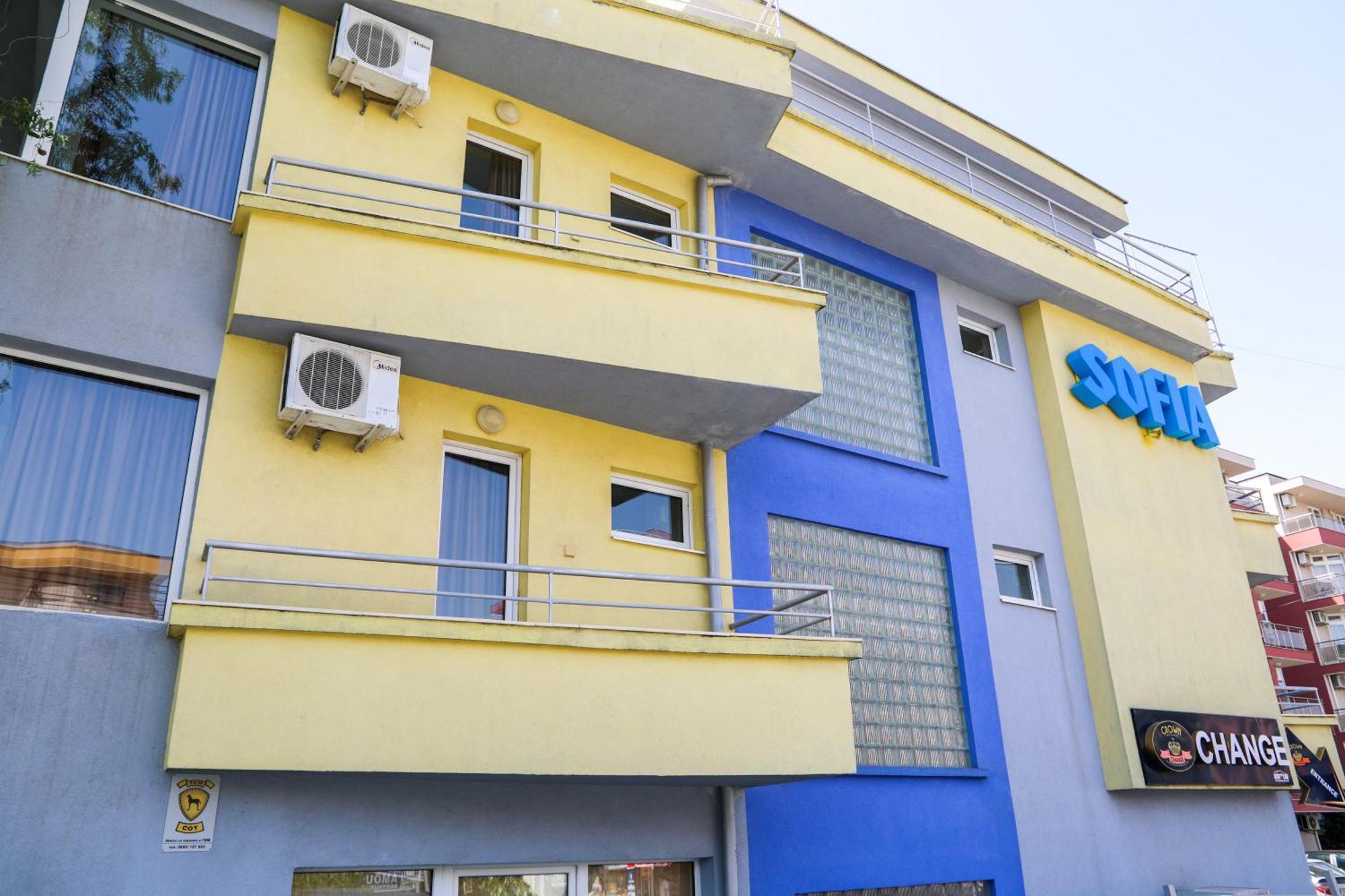 Hotel Sofia Beach Несебр Экстерьер фото